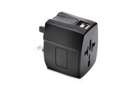Kensington Internationale reisadapter (K33998WW) - Zwart, 2 USB-poorten