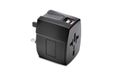 Kensington Internationale reisadapter (K33998WW) - Zwart, 2 USB-poorten
