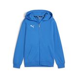 PUMA kinderteamGOAL Casuals hoodedjack Jr jack met capuchon 658596 02 blauw