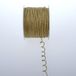 Deko AS GmbH Papierdraad goud - 2mm 100m - 601-07