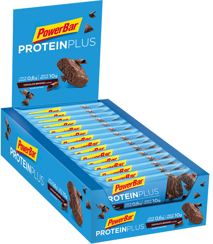 PowerBar ProteinPlus Sportvoeding met basisprijs Chocolate Brownie 30 x 35g