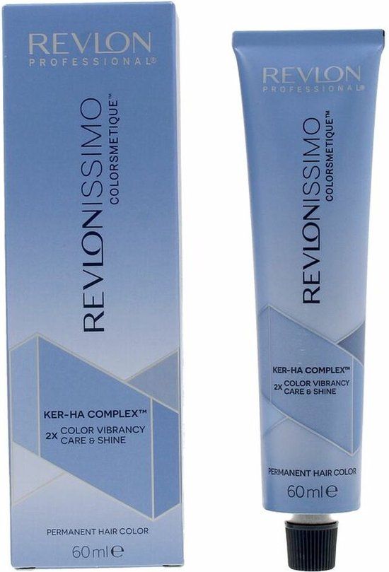 Revlon Revlonissimo Colorsmetique 7.2 Medium Iridescent Blonde Permanent Hair Color 60ml