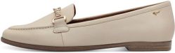 Tamaris Dames Instappers 1-24240-44 Beige Leer Maat 37