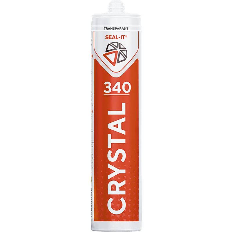 Seal-it 340 CRYSTAL lijm- en afdichtingskit Transparant 290ml