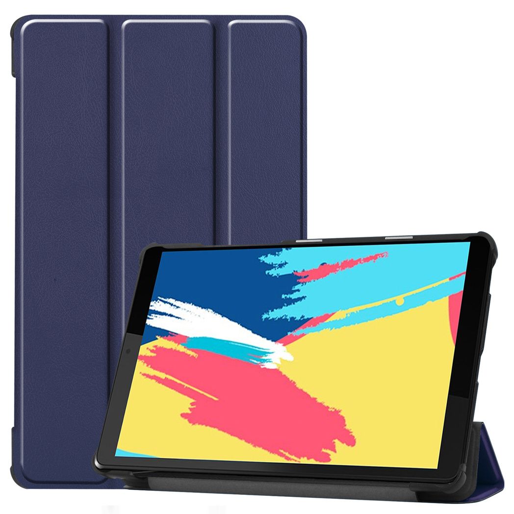 imoshion Bookcase voor de Lenovo Tab M8 / M8 FHD - Donkerblauw - Kunstleer