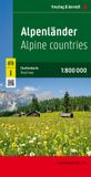 ALPES KOMPASS Freytag & Berndt Alpine countries, Road Map 1:800.000