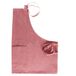 Tablier, coton bio, vieux rose chiné