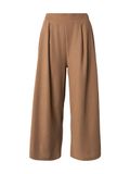 s.Oliver Culottes met elastische tailleband Bruin Polyester Regular Fit