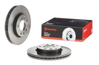 Brembo 09.9726.11 Voorremschijf met uv-lak, aantal 2