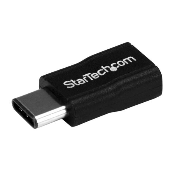 StarTech.com USB-C naar Micro-USB Adapter - USB 2.0 - Zwart