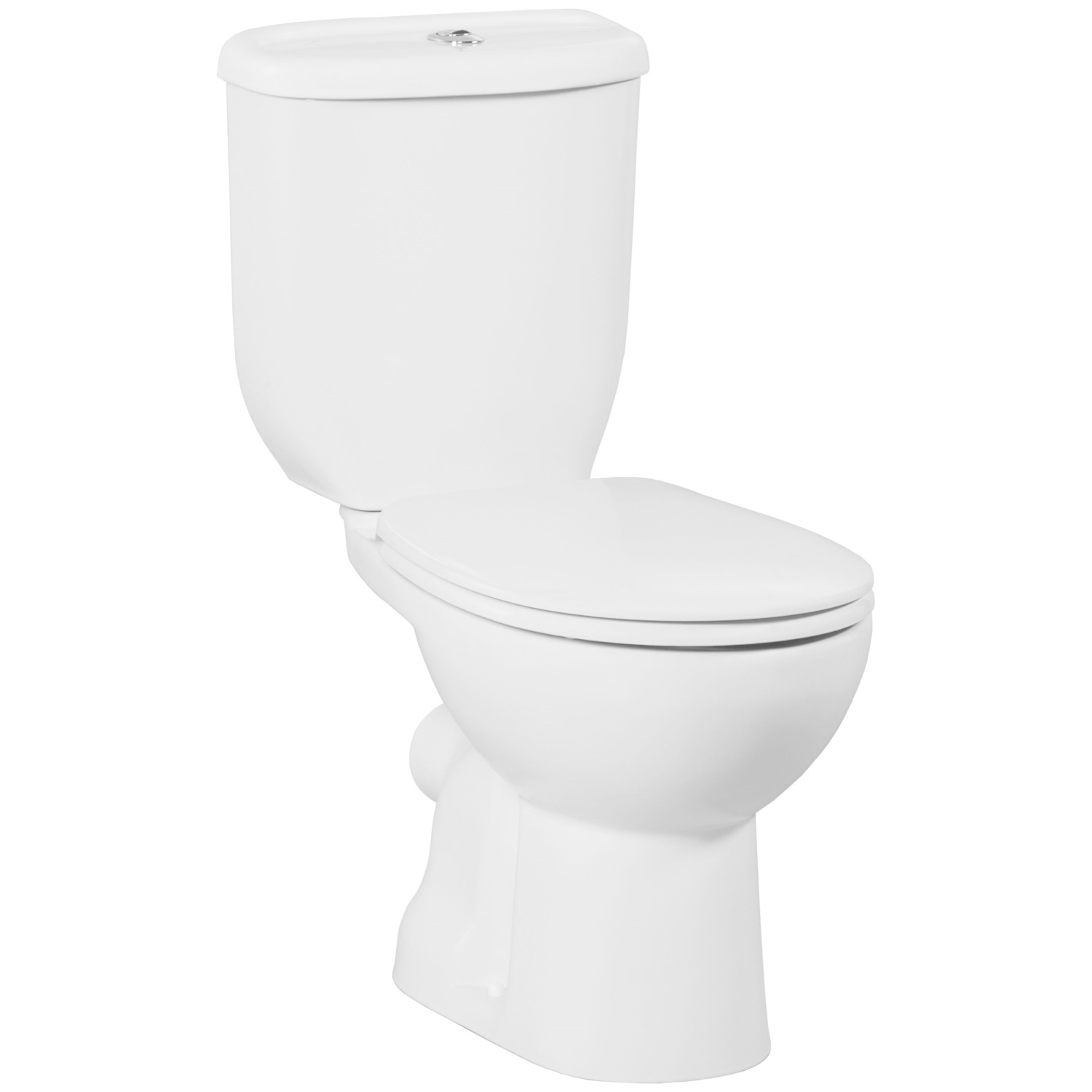 Boss & Wessing Toiletpot staand boss & wessing sedef achter aansluiting wit