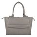 SOCHA Diamond Caddy Grey Leer Laptoptas voor dames 17,3 inch