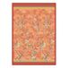 Bassetti Plaid Pallanza O1 katoen Mako-satijn oranje 270cm x 250cm