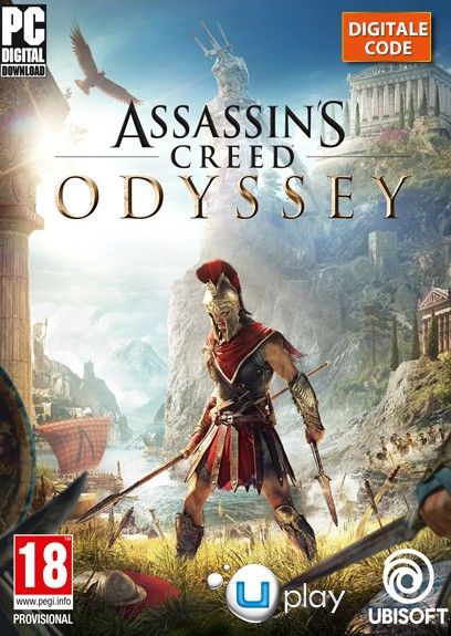 Assassin's Creed Odyssey PC Game - Uplay Download - Physical Media