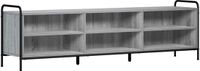 vidaXL Tv-meubel 140 x 39,5 x 50 cm Grijs Sonoma Bewerkt hout
