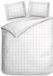 Heckettlane Dekbedovertrek Diamante - Wit - 260x200-220 cm