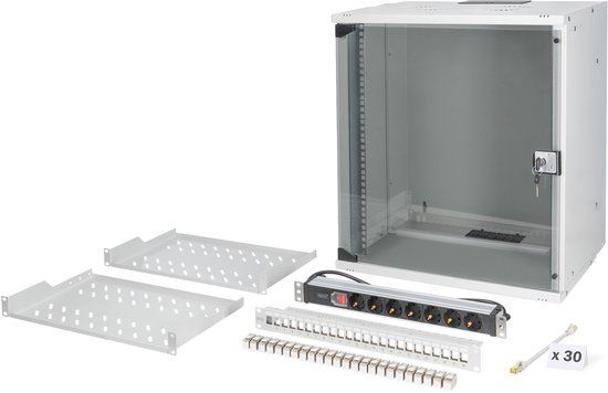 Digitus DN-49206-SET 12U Wandrek Grijs