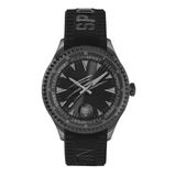 Plein Sport PS5BA0424 Polshorloge Heren Zwart Siliconen Staal Kwarts Analoog