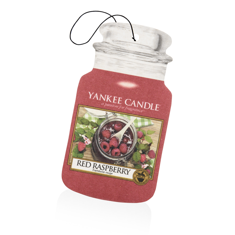 Yankee Candle Red Raspberry rood