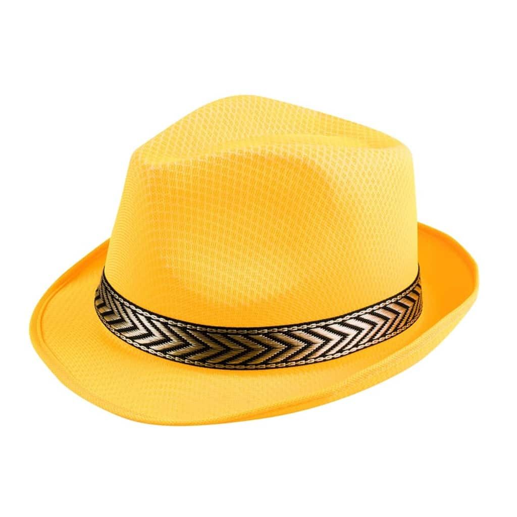 Boland Funky Hoed Unisex One Size Geel