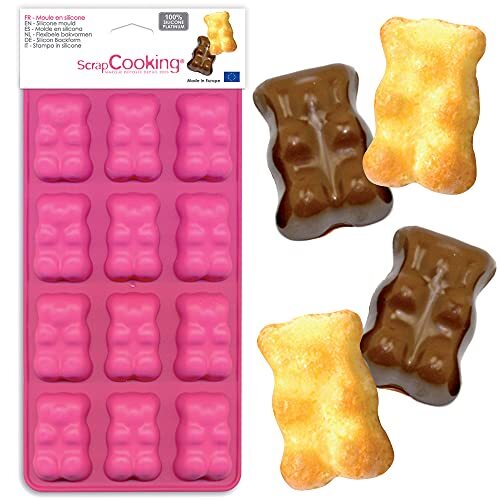 - SCRAPCOOKING Chocolade Teddy Bears – bakvormen