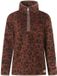 Regatta Damesfleece Frankie Borg Dark Textured Leopard