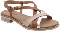 Nero Giardini Platte sandalen Dames Sandalen - Wit/beige - Maat 40