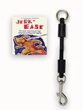 JERK-EASE Gepatenteerde schokdemper bungee hondenriem bevestiging, medium (tot 60 lbs), zwart