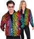 Widmann SRL Bomberjack regenboog pailletten