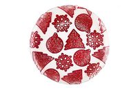 Excelsa Xmas Set van 2 borden/panettone, glas