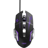 XO Design Souris Gaming Filaire USB M10, RGB, 3200DPI, Noir