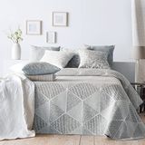 VIALMAN Lichte sprei Sofia 27 voor tweepersoonsbed 135 cm | Sprei 135 cm | Sprei grootte 230 x 270 cm, blauw