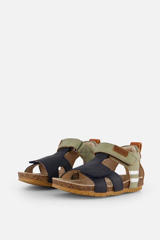 Shoesme Bio Sandalen groen Leer - Maat 21