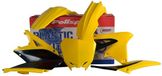 Polisport Off Road Mx Suzuki Rmz250 10-18 Oem 10-12 90252 Jeu de plastique Jaune