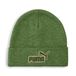 PUMA ESS Elevated Heather Mid Crown Beanie Earthy Green Heather groen