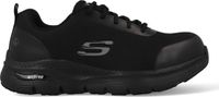 Skechers heren veiligheidsschoenen SR-RINGSTAP ARCH FIT 200086EC BBK zwart