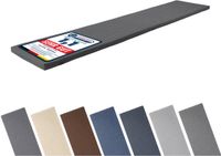 Garronda Bankkussen 200x40 cm – 4 cm dik – Waterafstotend & UV-bestendig – Antraciet