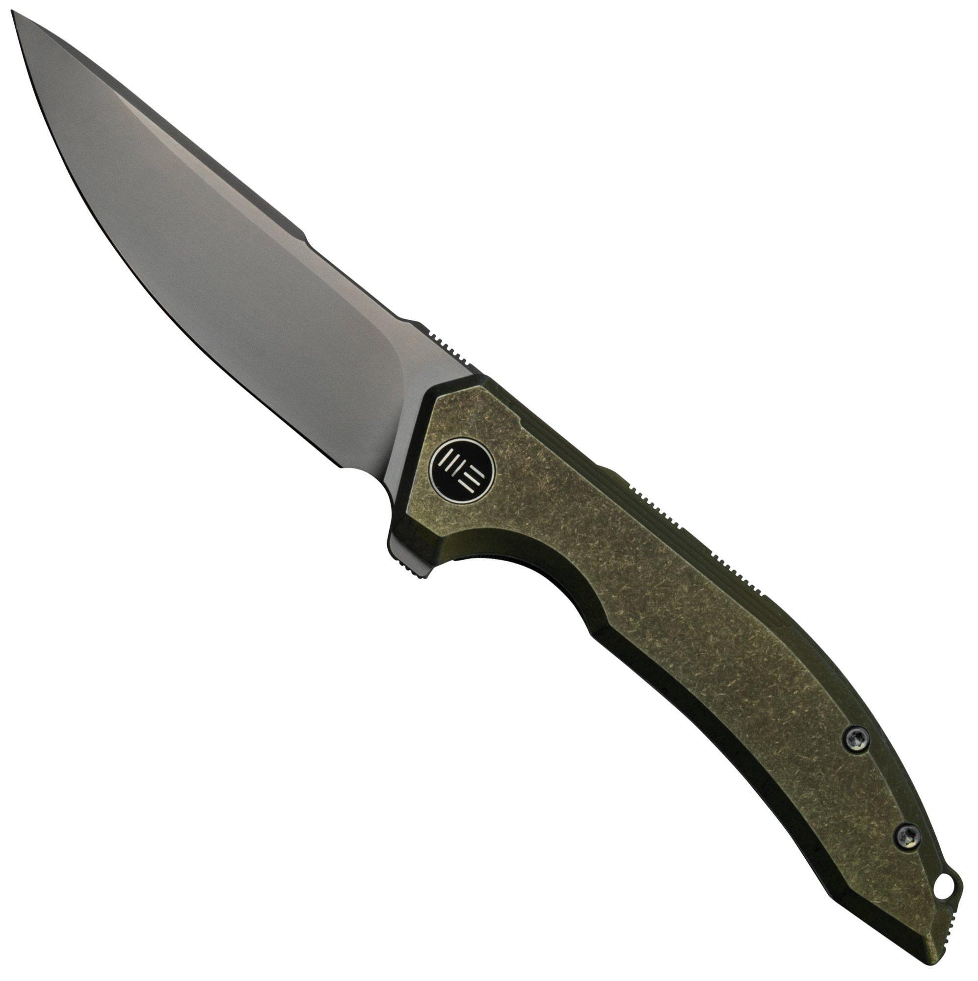 WE Knife Quixotic WE21016-4, Green Titanium zakmes