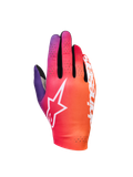 Alpinestars Gants de jeu Graphic 2 Orange Néon Violet Blanc