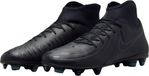 Nike Phantom Luna II Club FG/MG Voetbalschoenen Heren Zwart/Donkergrijs Maat 42