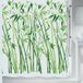 Spirella Douchegordijn Ring Polyester Groen, Wit 240 x 180 cm