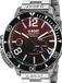 U-Boat Heren analoog quartz horloge met roestvrij stalen band mid-39781, Zilver, Modern