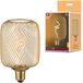 Paulmann Metallic Glow Standaard 230 V Ampoules LED Zyl 180lm 4W 1800K dimbaar Messing