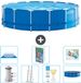 Intex Rond Frame Zwembad - 457 x 122 cm - Blauw