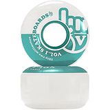Vol.1 Unisex – Volwassenen No.1 skateboard wielen, wit, 54 mm