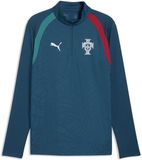 Puma Portugal 25/26 Training T-shirt Met Lange Mouwen Blauw S Man