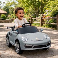 Porsche Elektrische kinderauto RUF CTR 3 S505 - grijs