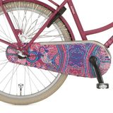 Alpina 24 Tingle Rood Kunststof Stadsfiets Kettingscherm