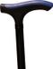 T-Handle HERDEGEN SAS T-handvat wandelstok | Advance aluminium | Opvouwbare en uitschuifbare stok | Blauw