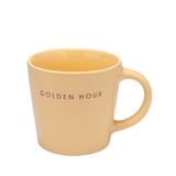 Vondels Cappuccino Mok GOLDEN HOUR Yellow (250 ml)